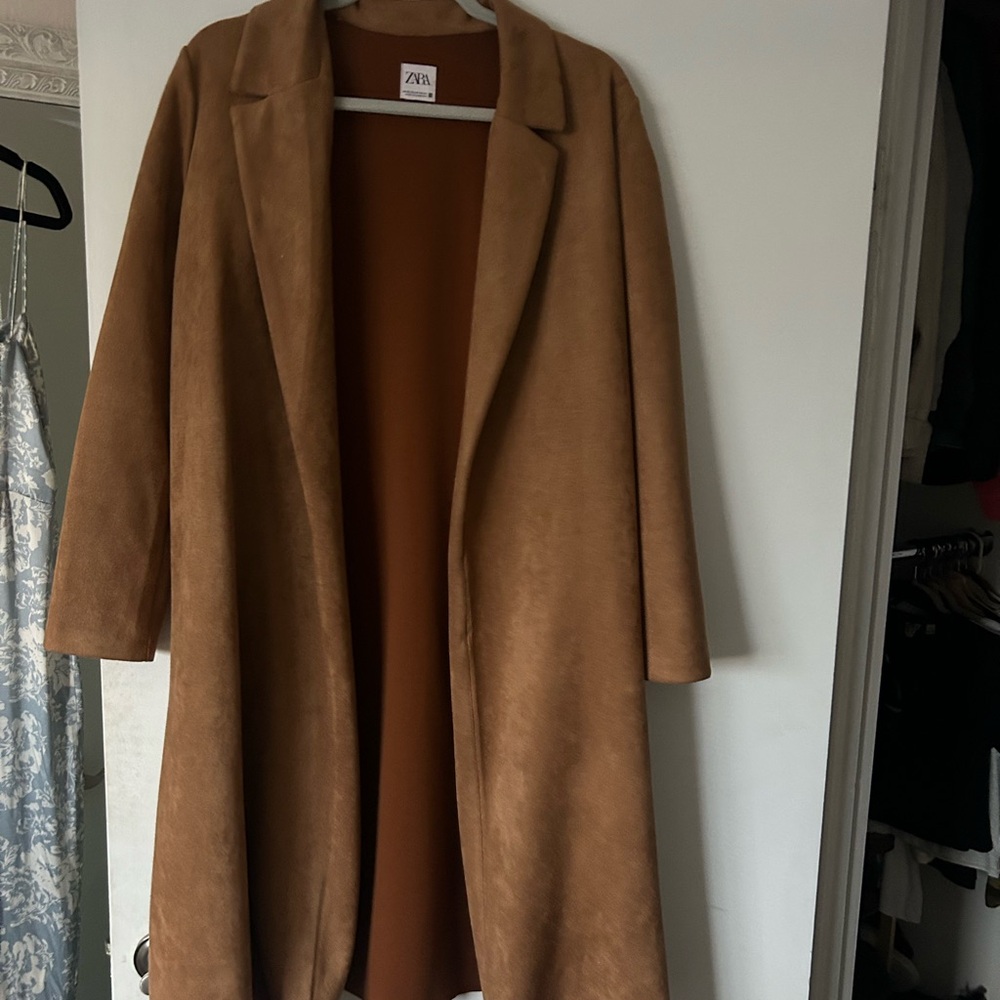 Zara Women's Tan Coat